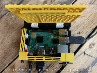 Mon boîtier Raspberry Pi en Lego