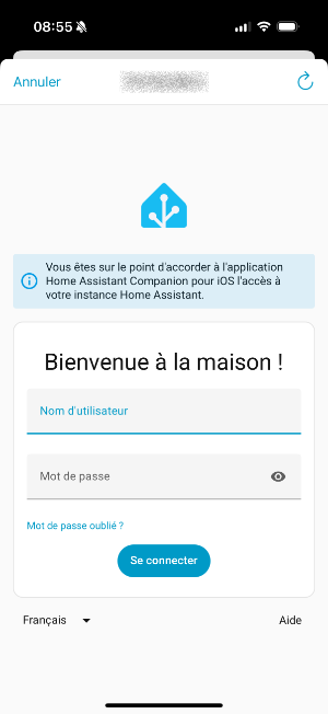 Application Home Assistant