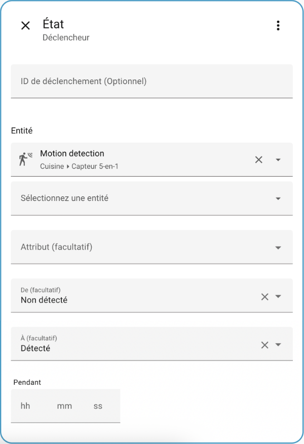 Déclencheur