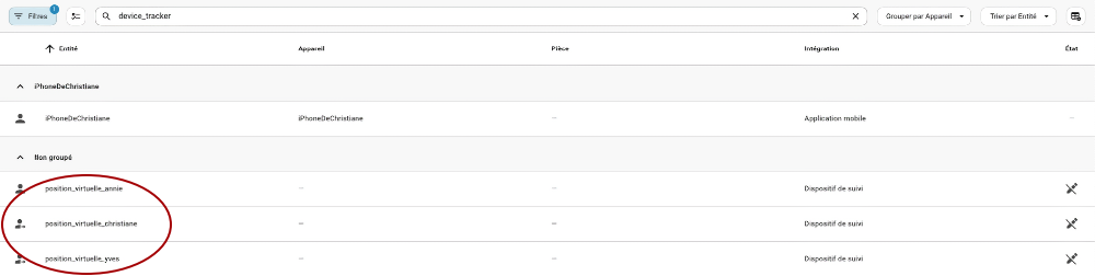 Entité device_tracker