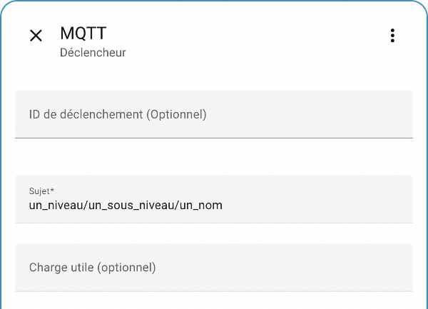 MQTT dans automatisation