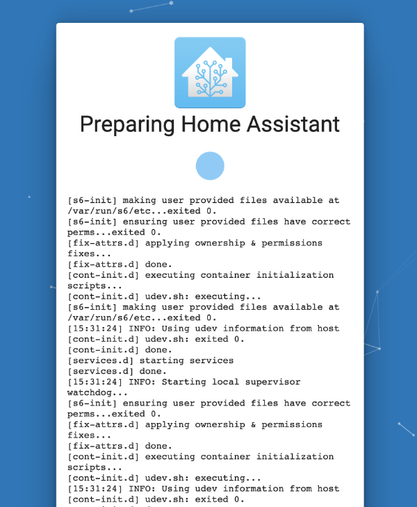 Preparing Home Assistant