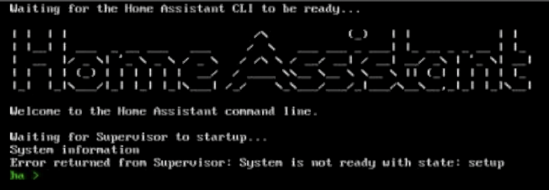 System is not ready