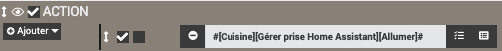 Script dans scénario