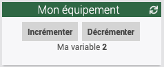 Virtuel sur le Dashboard