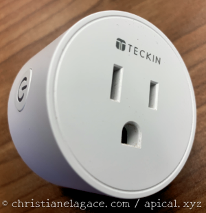 Prise intelligente Wi-Fi