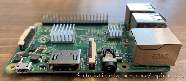 Connecteurs Raspberry Pi 2B