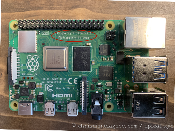 Raspberry Pi 4B