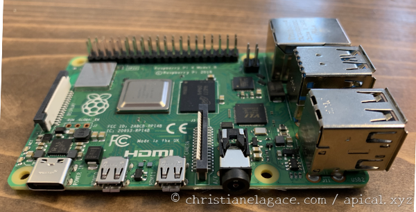 Connecteurs Raspberry Pi 4B