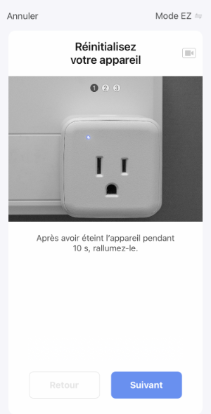 Ajouter un appareil