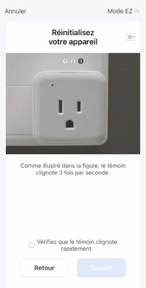 Ajouter un appareil