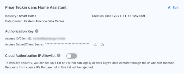 Access ID